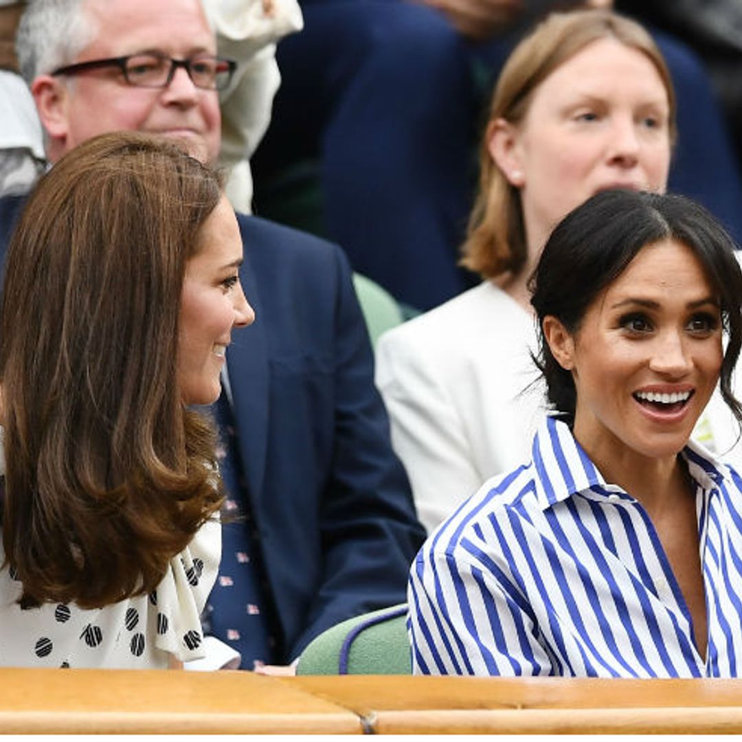 Kate Middleton and Meghan Markle cheer on Serena Williams at Wimbledon: live updates