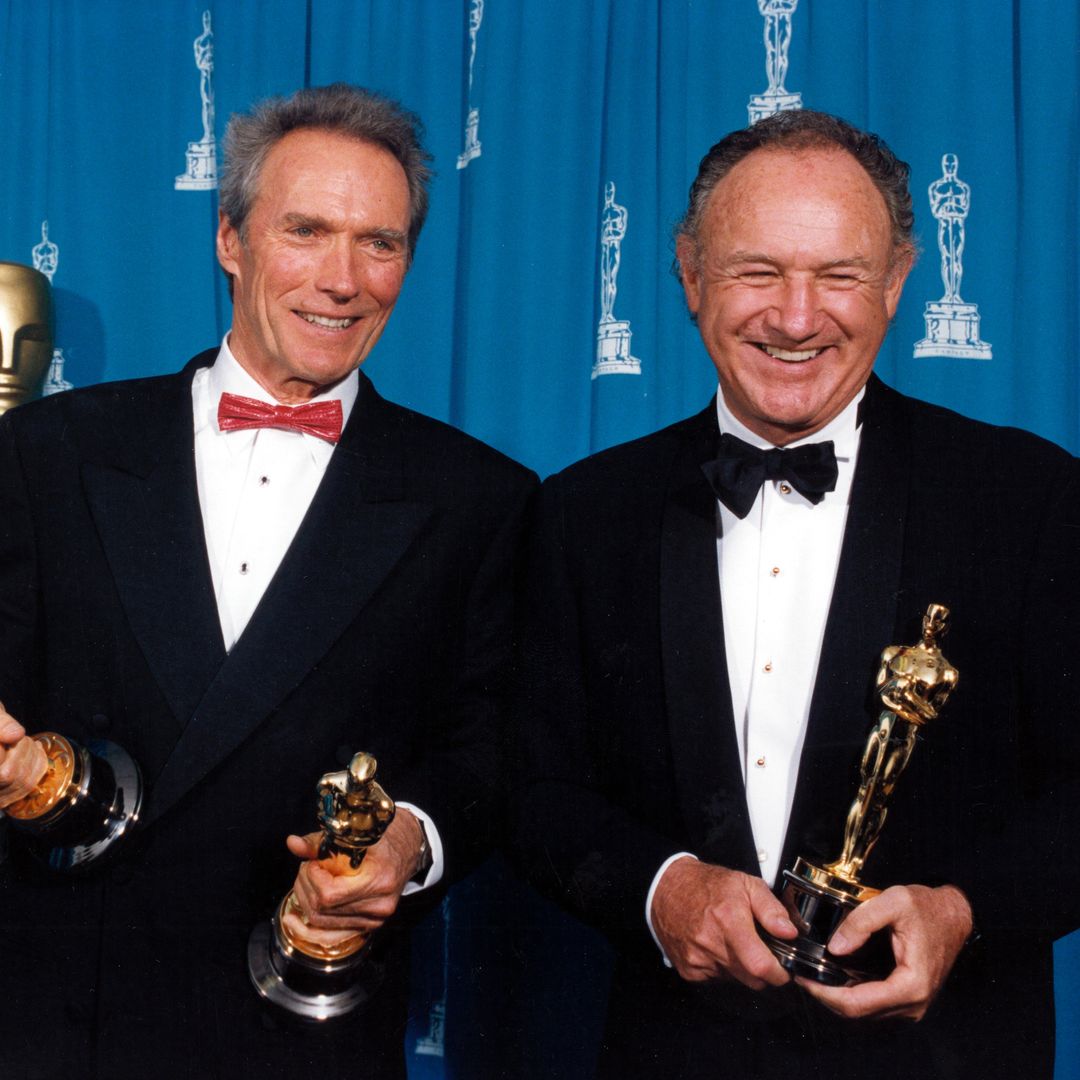 Clint Eastwood and Gene Hackman at the 65th Annual Academy Awards, 1993 Studio Film and Publicity Stills