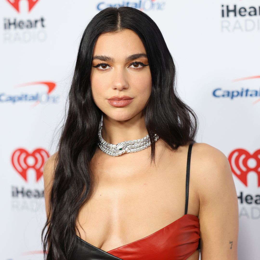 Dua Lipa is absolutely glorious in tiny bikini and sheer cover-up in stunning snap