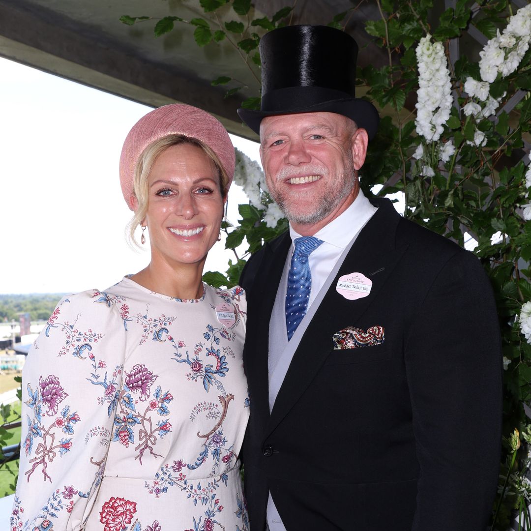 Mike and Zara Tindall look so in love for intimate Ascot picture
