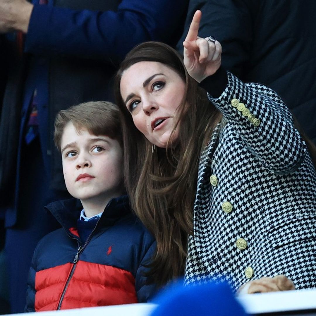 The sweet way Prince George has been following his parents during royal tour 