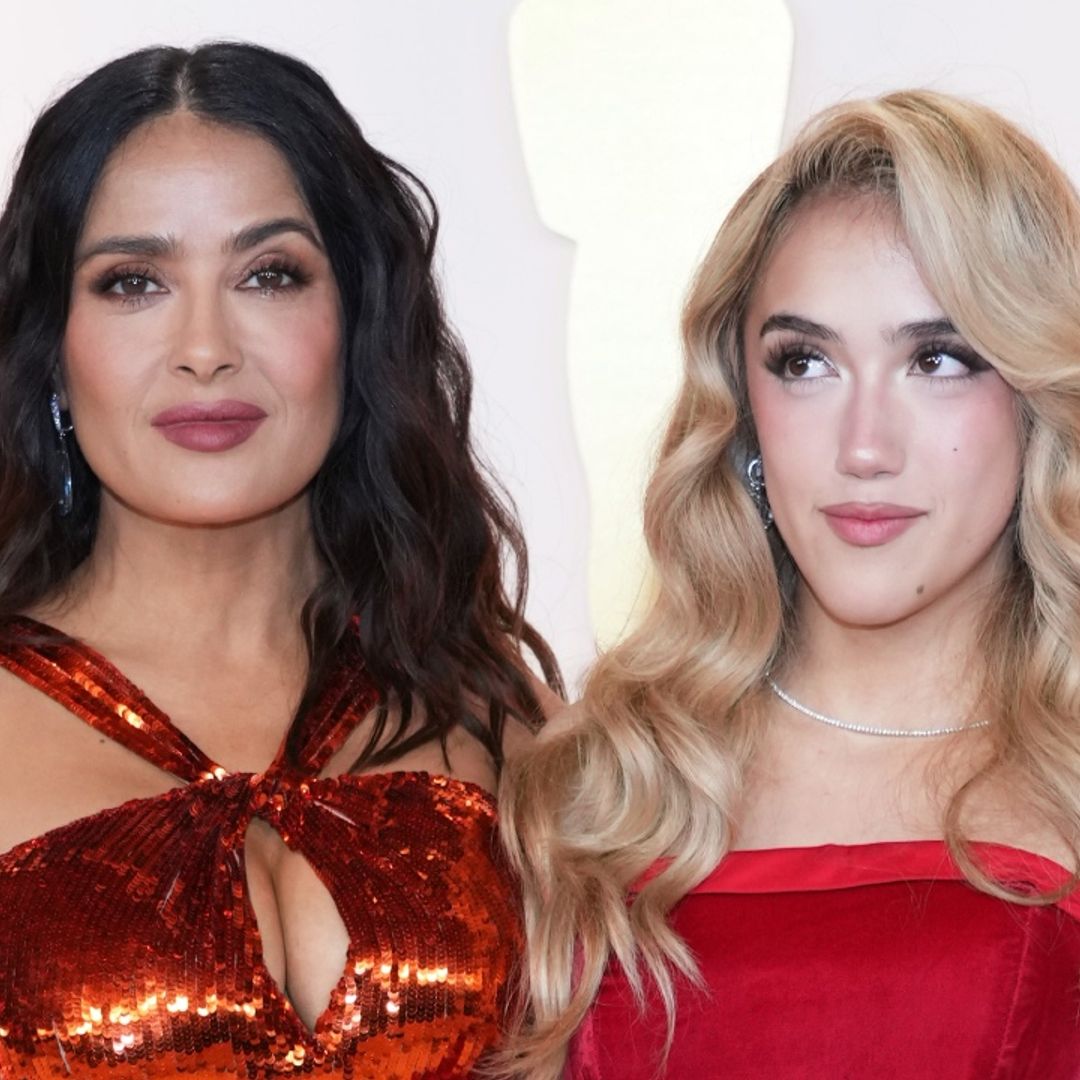 Salma Hayek twins with rarely-seen daughter Valentina for glitzy night in London