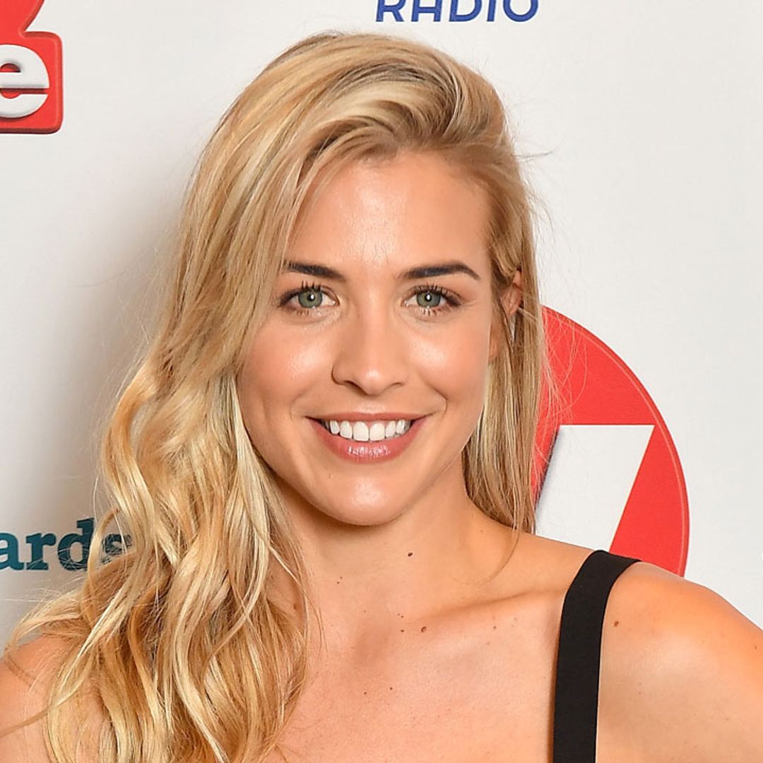 Gemma Atkinson looks gorgeous in ab-baring crop top and jeans