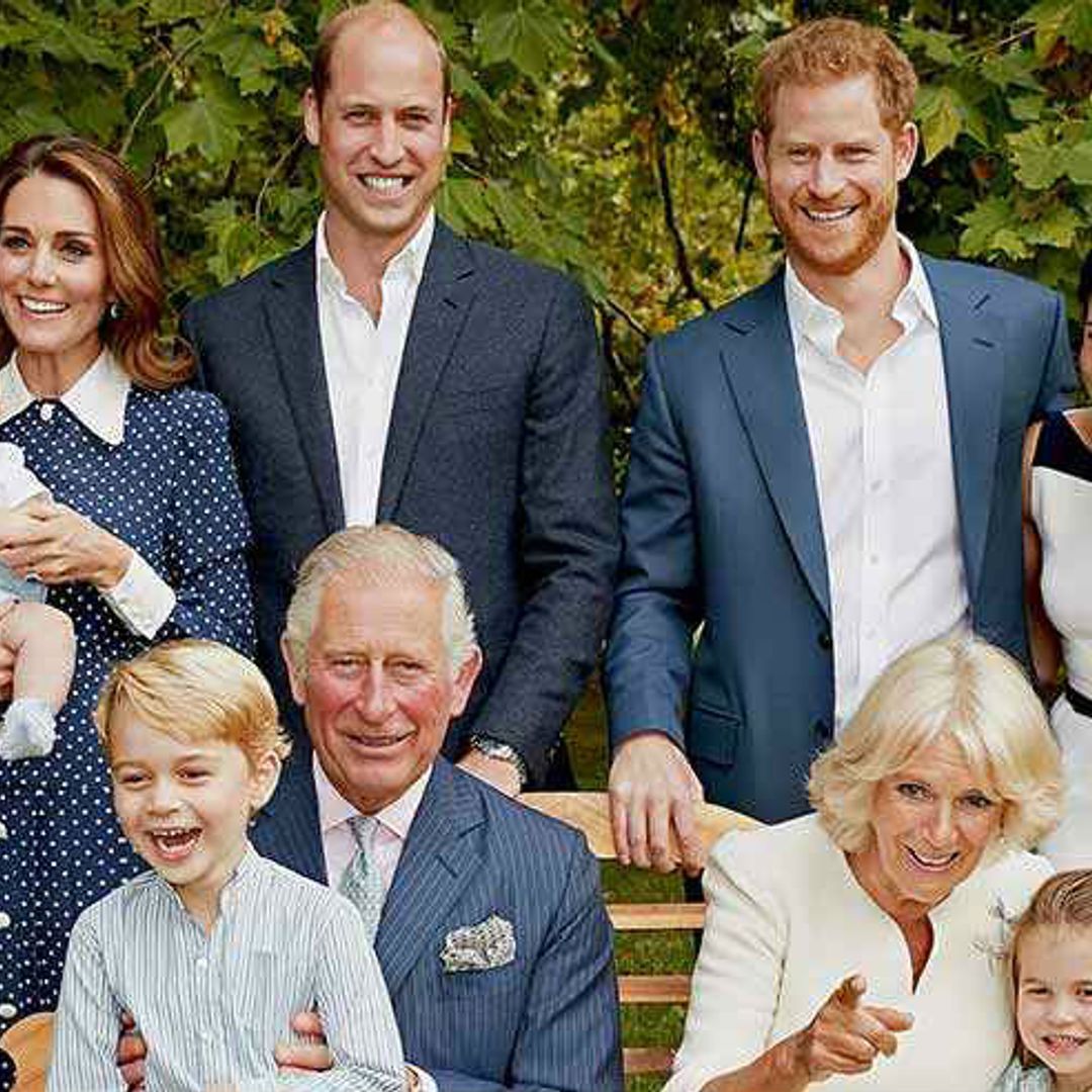Prince Charles and Prince Louis' close bond captured in new family photo
