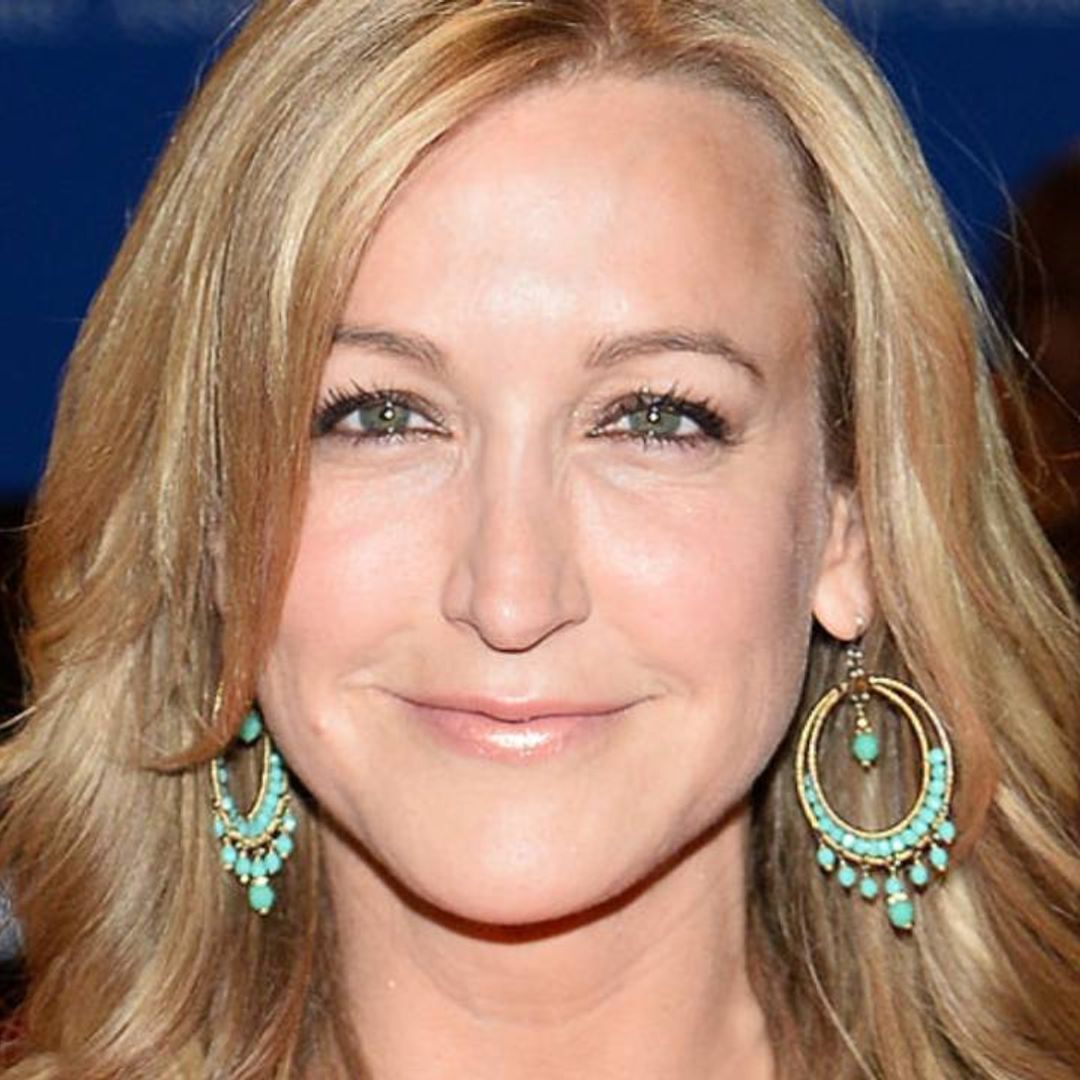 Lara Spencer poses with her 'TV twin' and you won't believe who it is