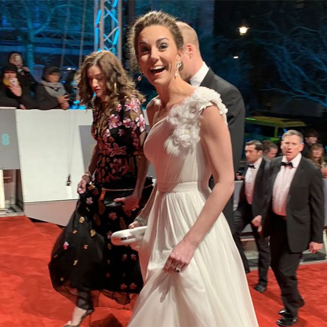 Kate Middleton had the shock of her life on BAFTAs red carpet – see incredible photo