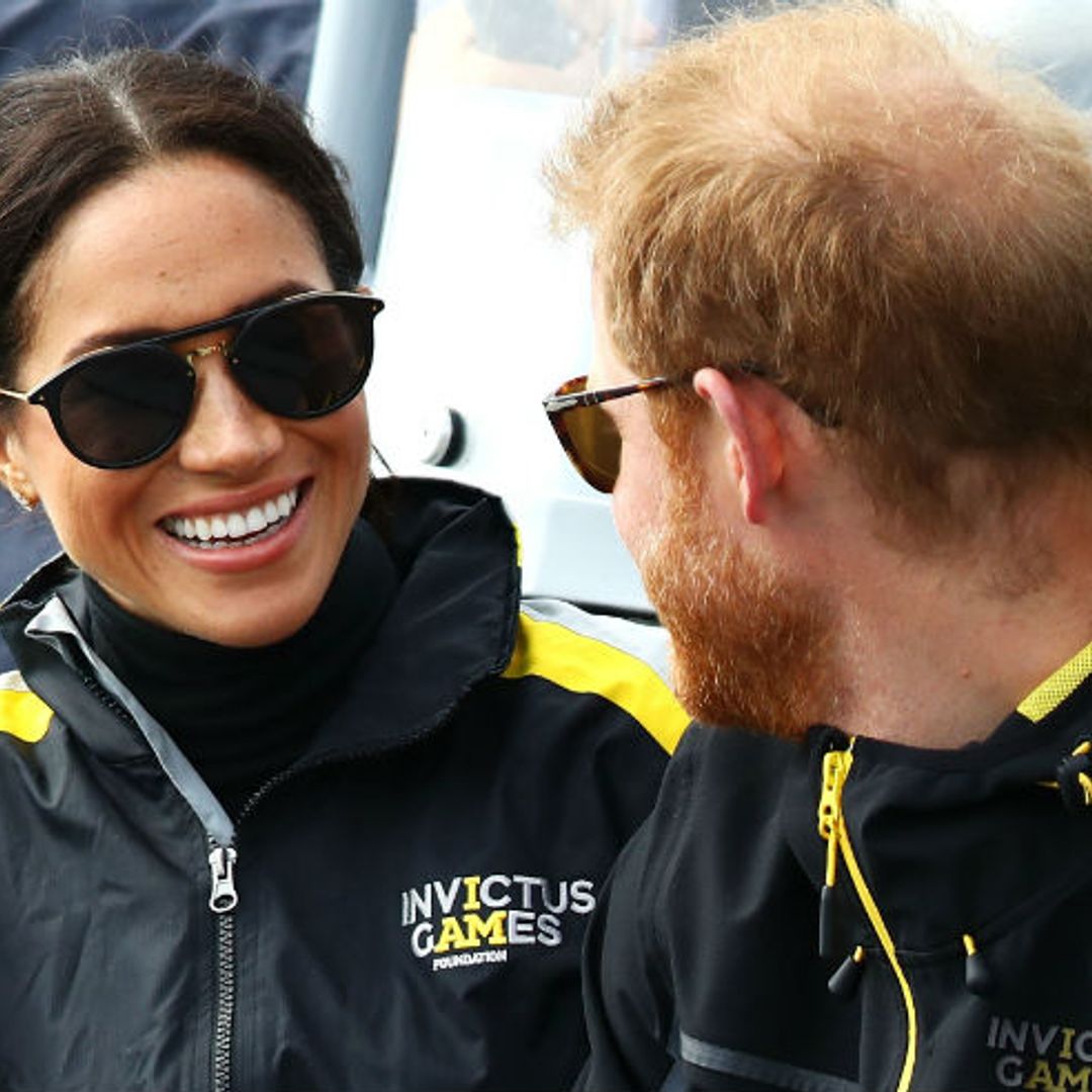Prince Harry takes care of pregnant Meghan Markle during sailing final – all the best photos
