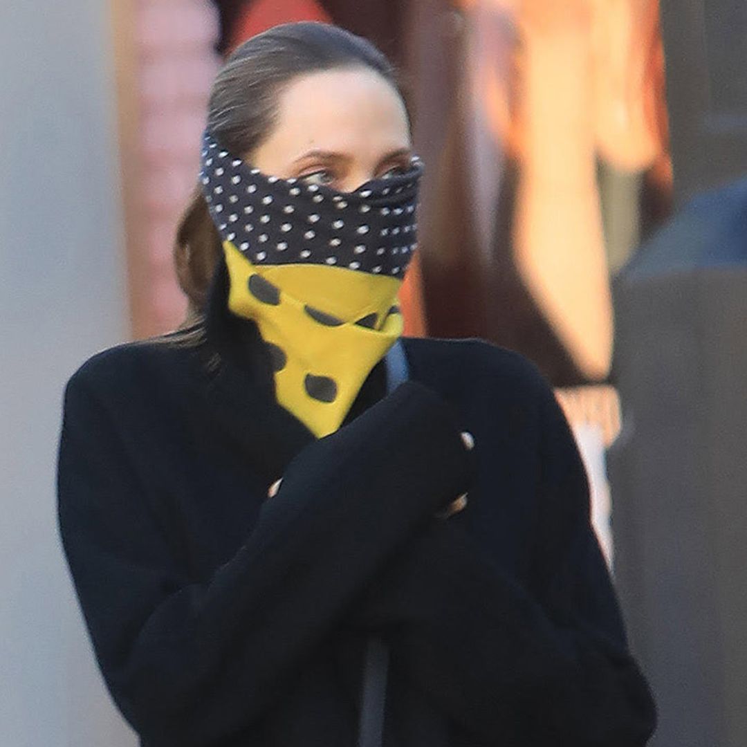 Angelina Jolie spotted Christmas shopping wearing Meghan Markle's IT bag of choice