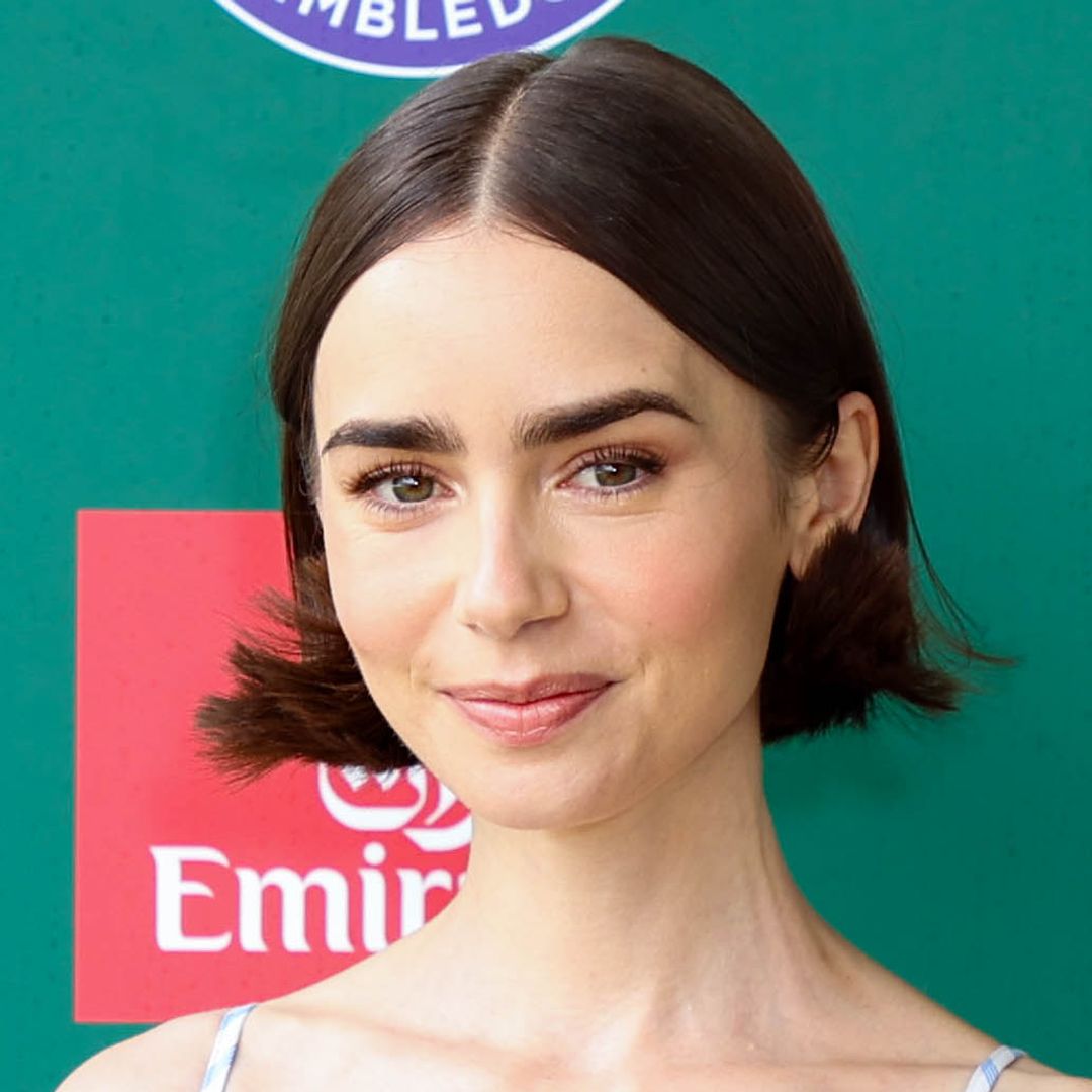 Lily Collins puts daring 2025 spin on Wimbledon fashion rules in cut-out dress