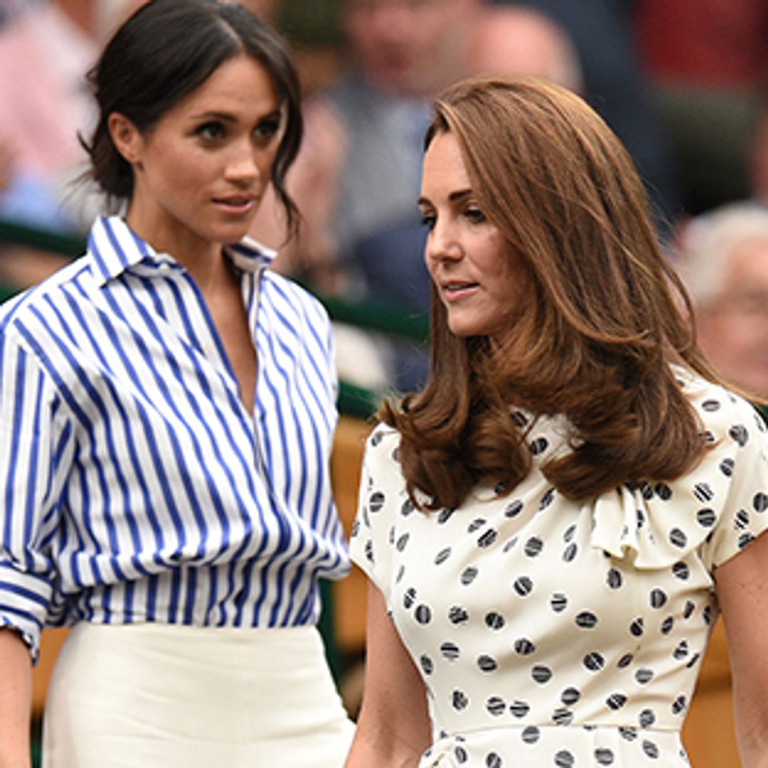 Meghan Markle just copied Princess Kate and Princess Diana's Sloane look and now we can't unsee it