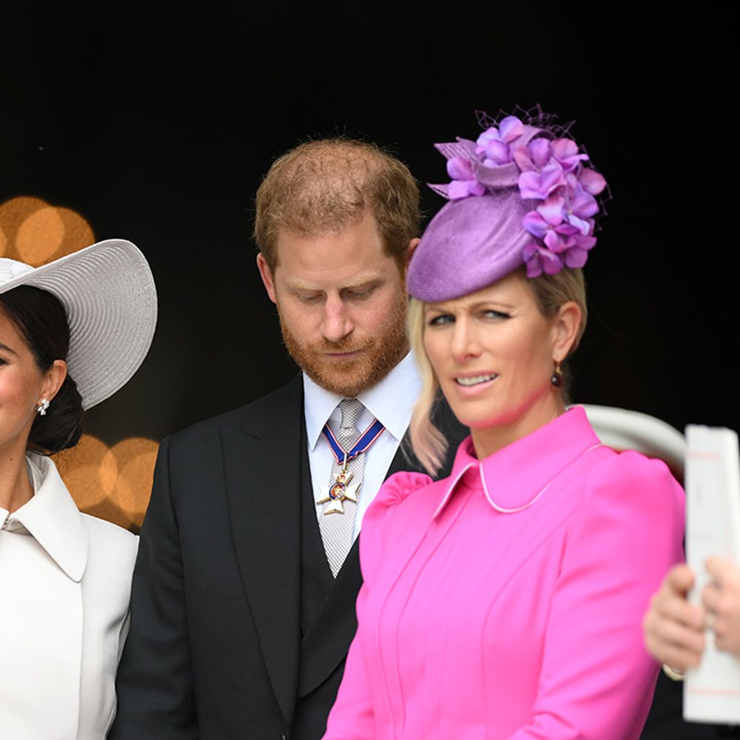 Zara and Mike Tindall come face-to-face with one of Prince Harry's best friends after family revelations
