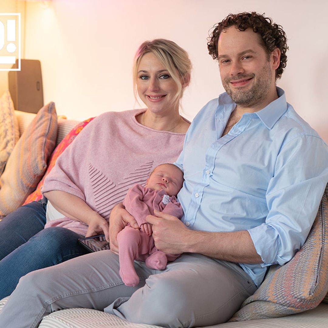Ali Bastian and husband David O'Mahony introduce gorgeous baby daughter