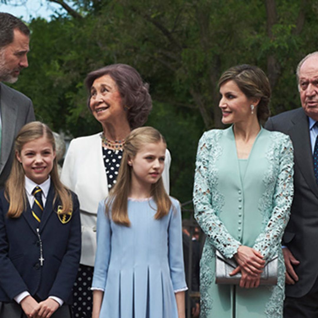 Spanish royals share rare family photo to mark King Juan Carlos’ 80th birthday