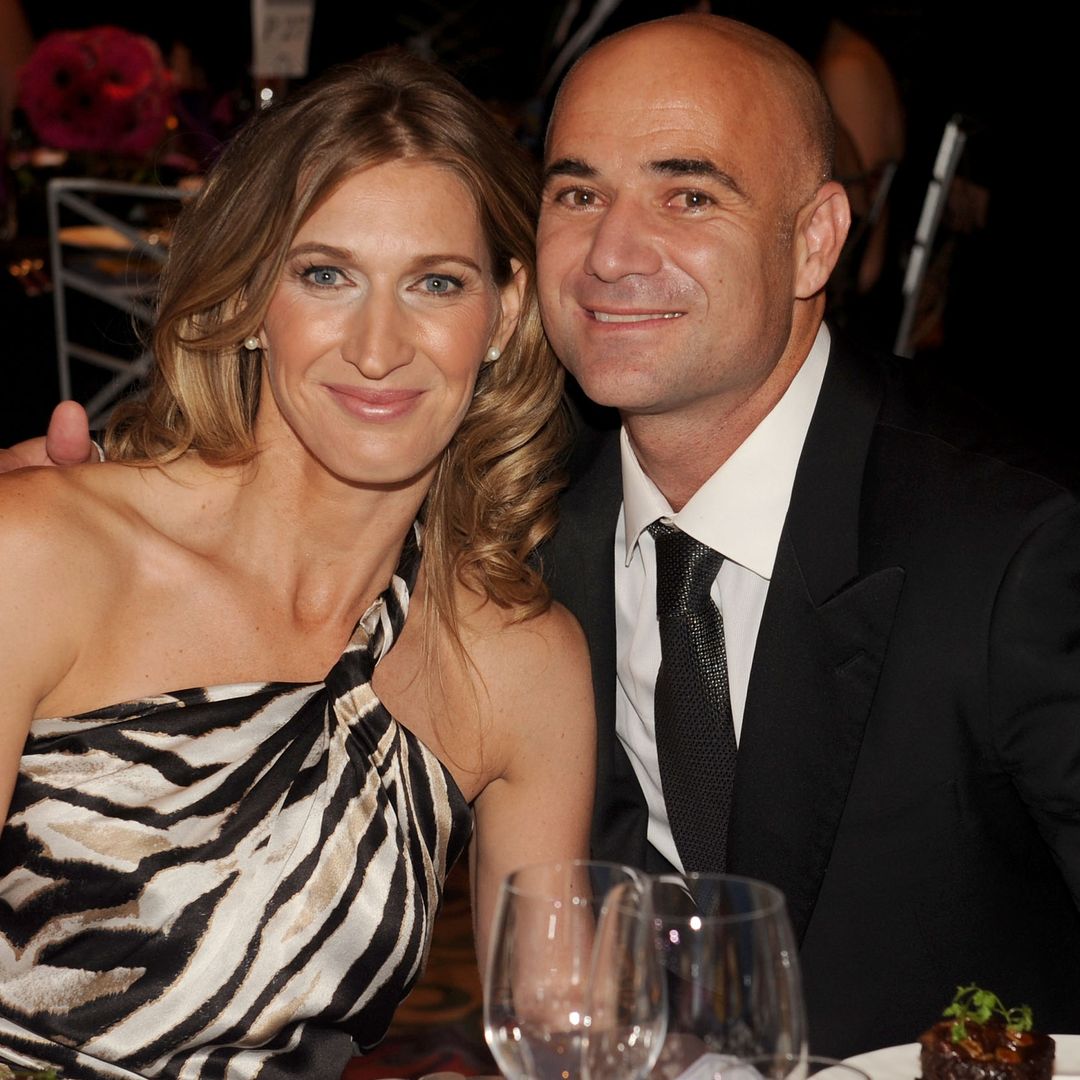 Andre Agassi and Steffi Graf's rarely-seen son Jaden is his mother's twin