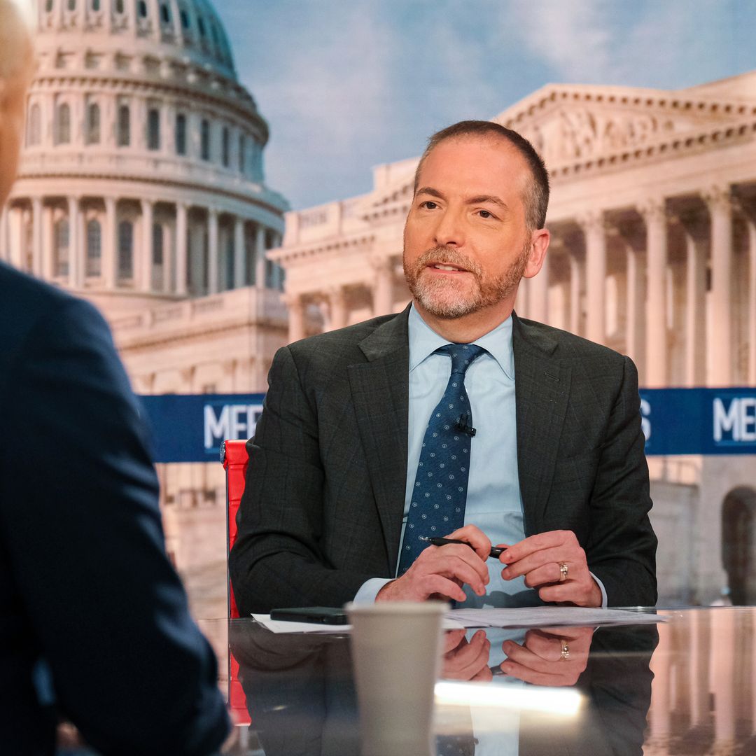 Moderator Chuck Todd appears on "Meet the Press" in Washington, D.C. Sunday, May 7, 2023