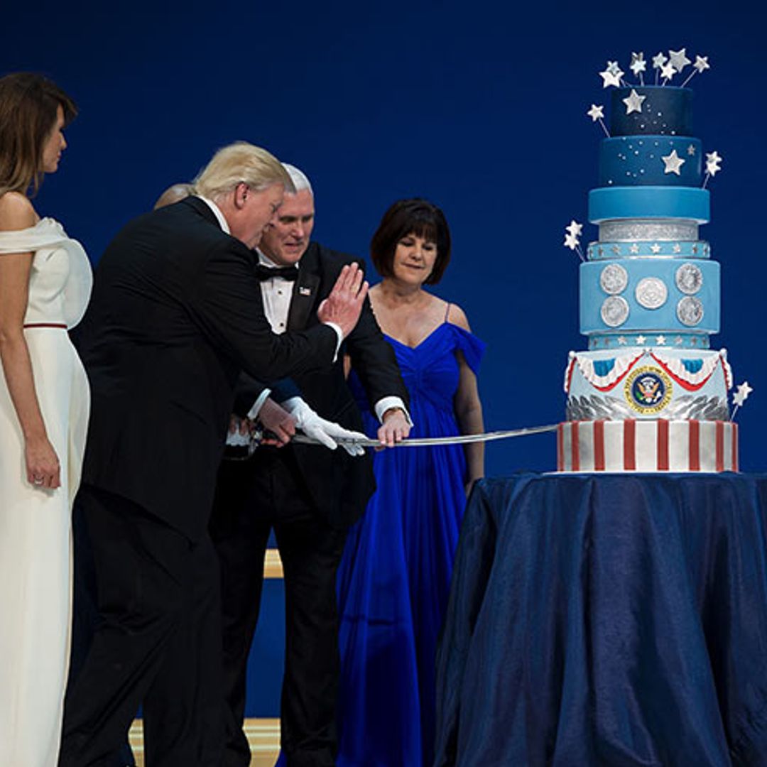 Snap! Donald Trump chooses the same inauguration cake as Barack Obama
