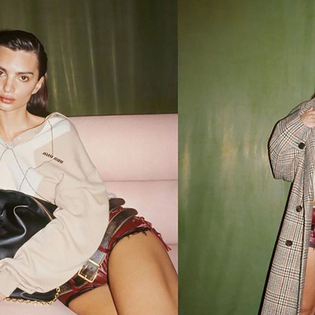 Emily Ratajkowski looks unbelievably different in Miu Miu's latest campaign – and we're here for it