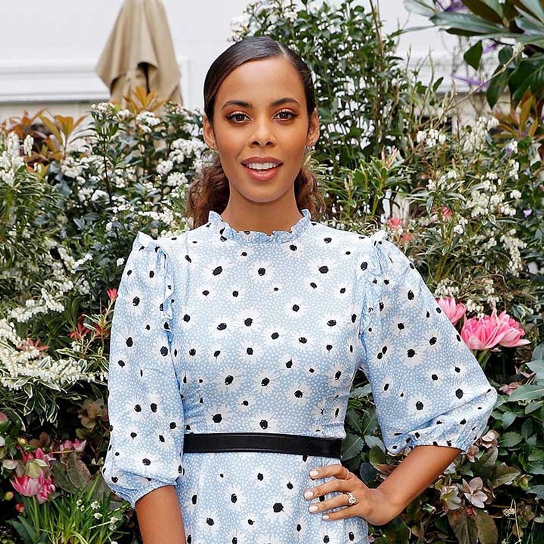 This feature in Rochelle Humes' garden looks like so much fun
