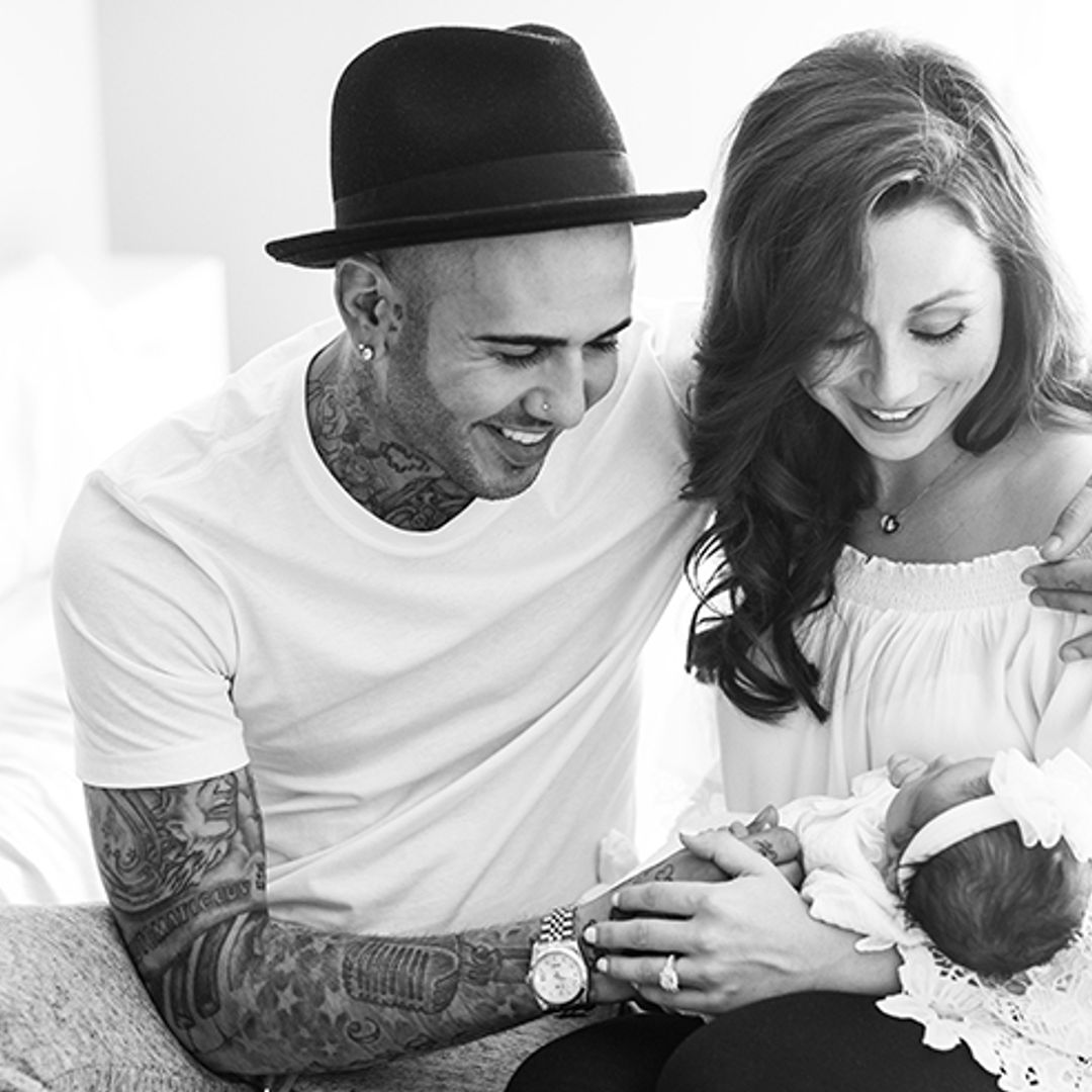 Exclusive: Danny Fernandes and fiancée Jenn Joyce introduce their baby girl Olivia Rylee