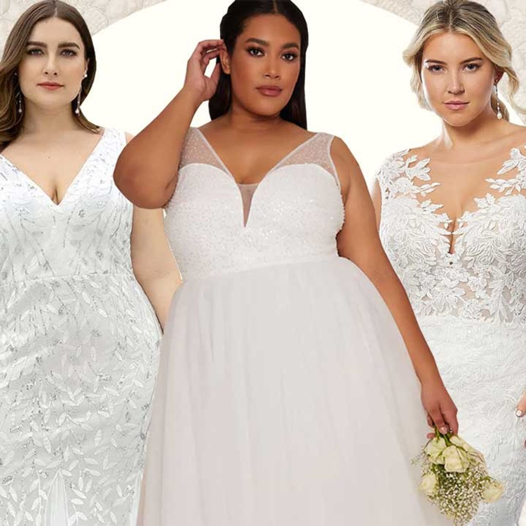 11 perfect plus size wedding dresses that go up to size 32