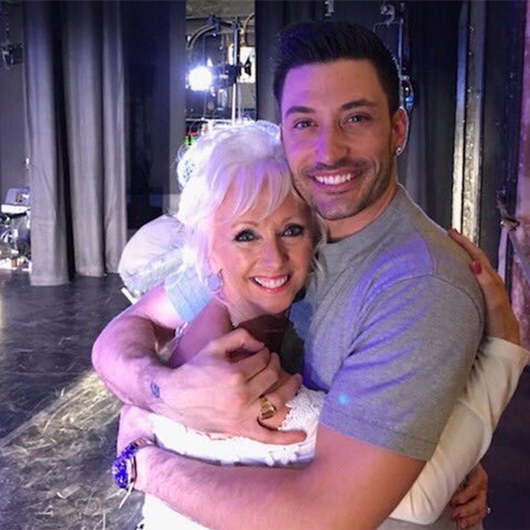 Debbie McGee's sweet reunion with former Strictly partner Giovanni Pernice