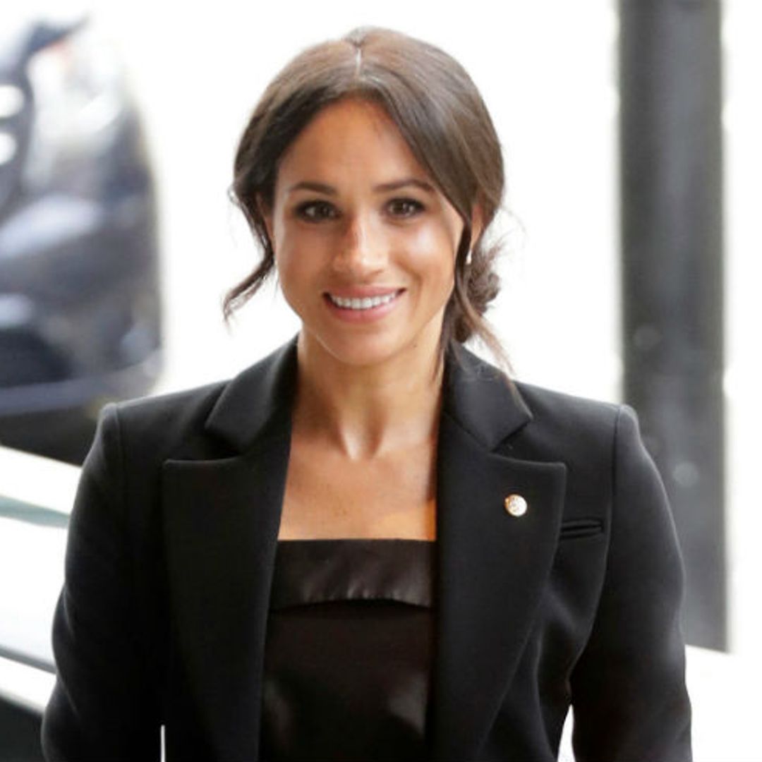 Duchess Meghan just wowed us in a black trouser suit for a night at the WellChild Awards with Prince Harry