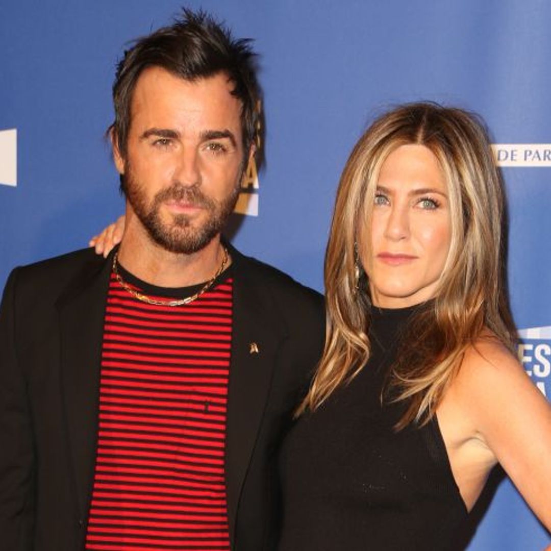 Jennifer Aniston wows in LBD on loved-up appearance with Justin Theroux
