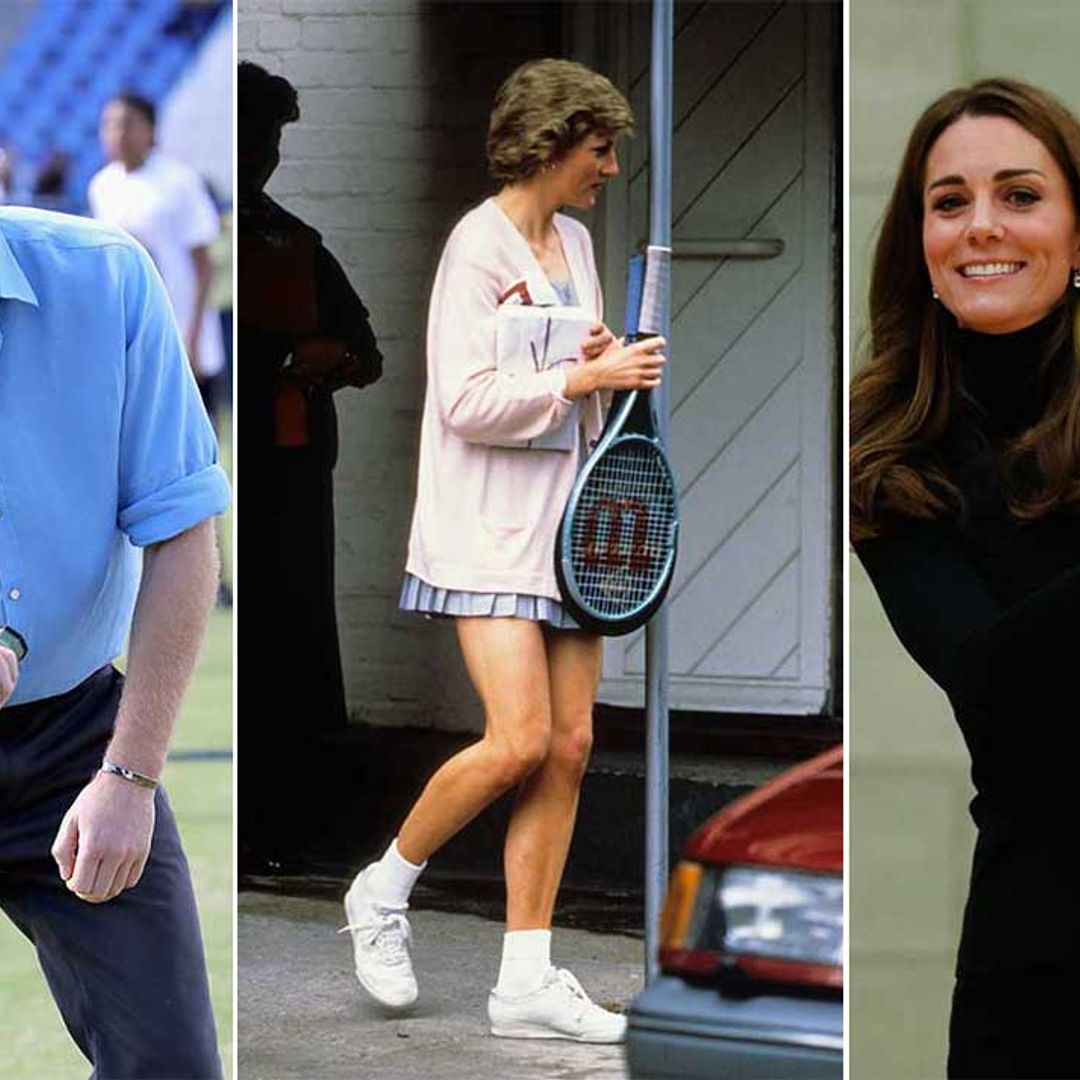 Game, set and match! 10 photos of the royals playing tennis