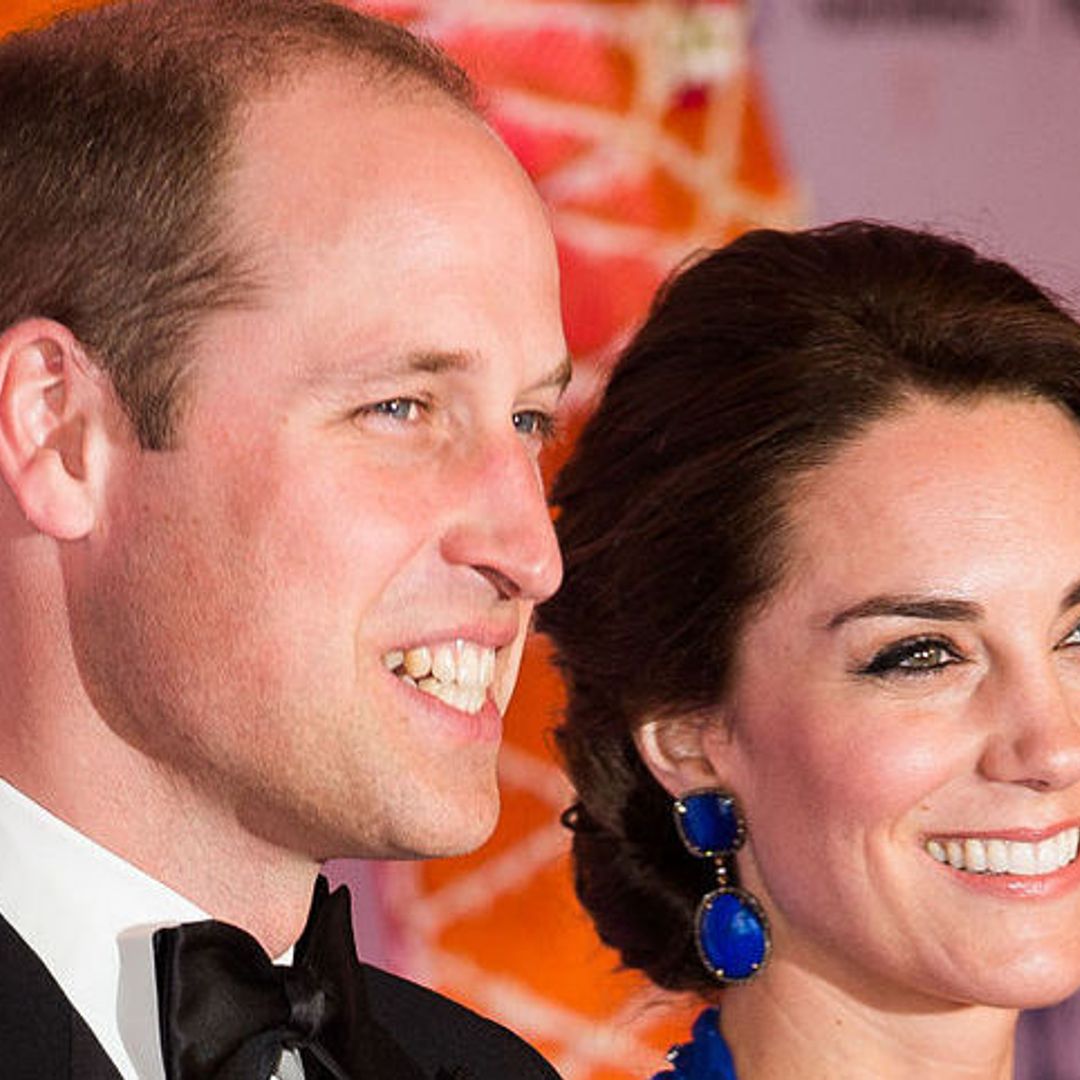 Kate Middleton stuns in Jenny Packham as she and Prince William attend Bollywood gala