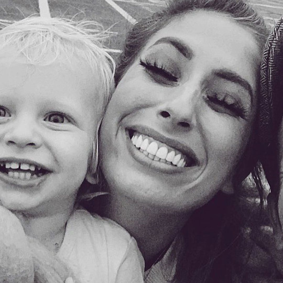 Stacey Solomon forced to defend son Rex's latest outfit