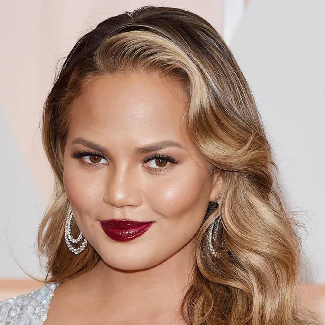 Chrissy Teigen has a massive tree in her luxe home that you need to see to believe