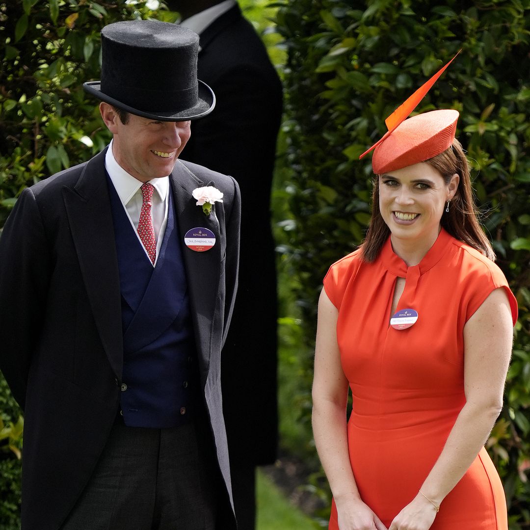 Princess Eugenie shares fun and sweet moment with husband at Royal Ascot