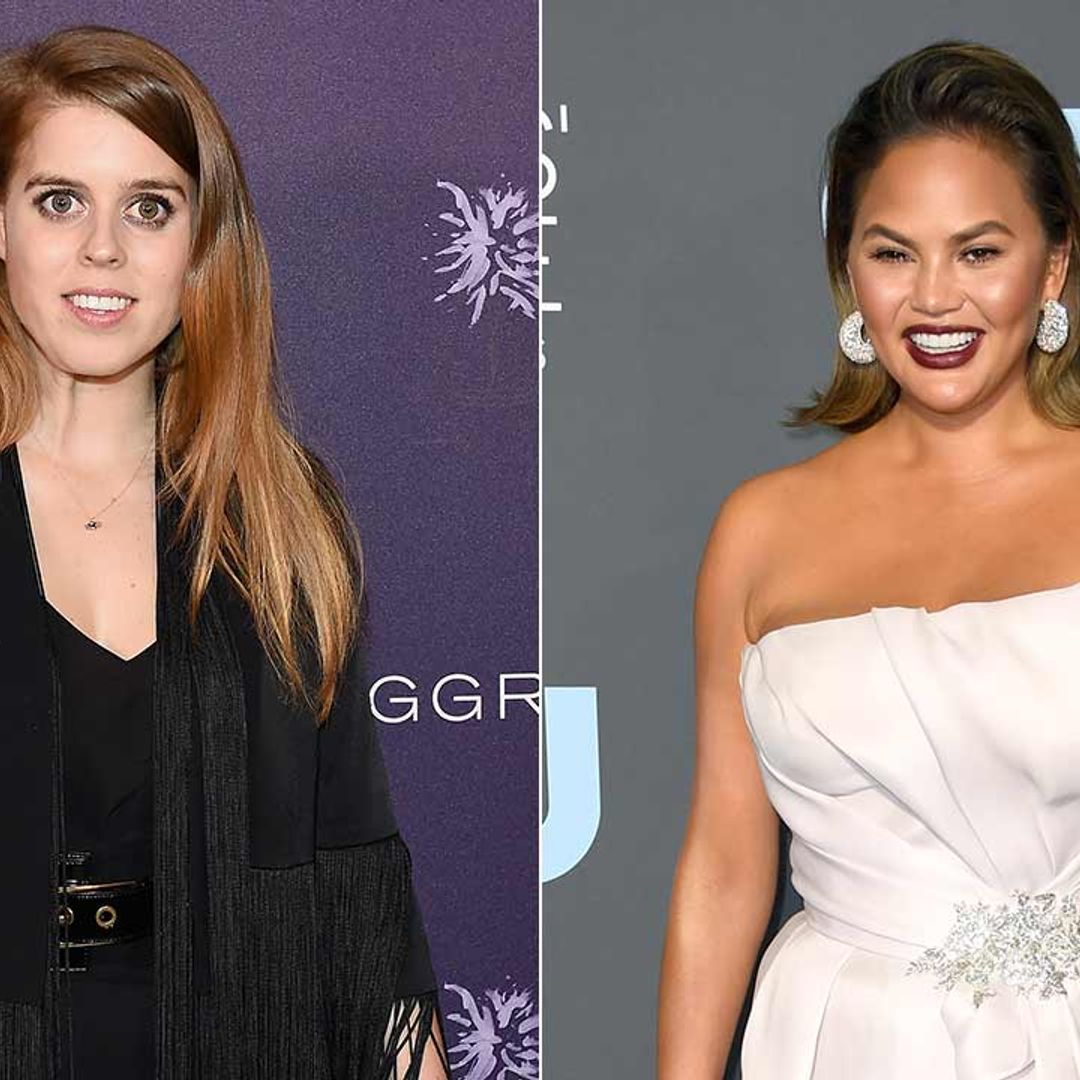 Princess Beatrice wants to be Chrissy Teigen's goddaughter - see her rare tweet