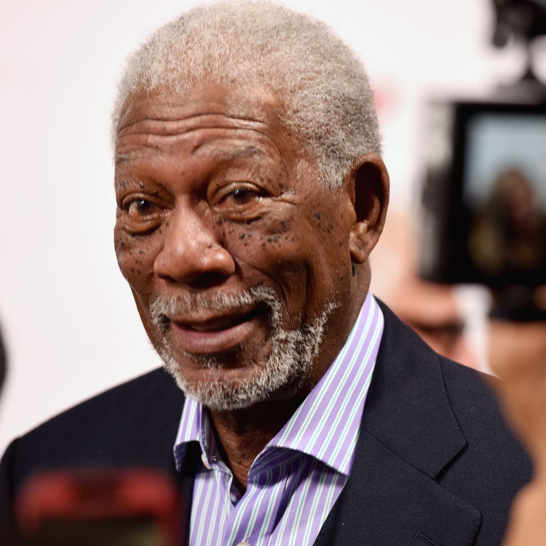 Morgan Freeman, 87, makes casual appearance in LA for dinner date