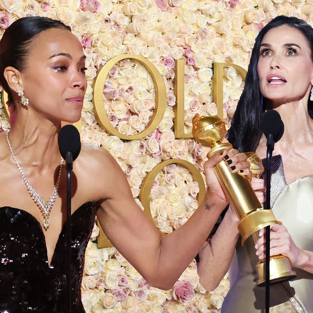 Golden Globes 2025: A night of tears from Demi Moore, Zoe Saldana and Adrien Brody