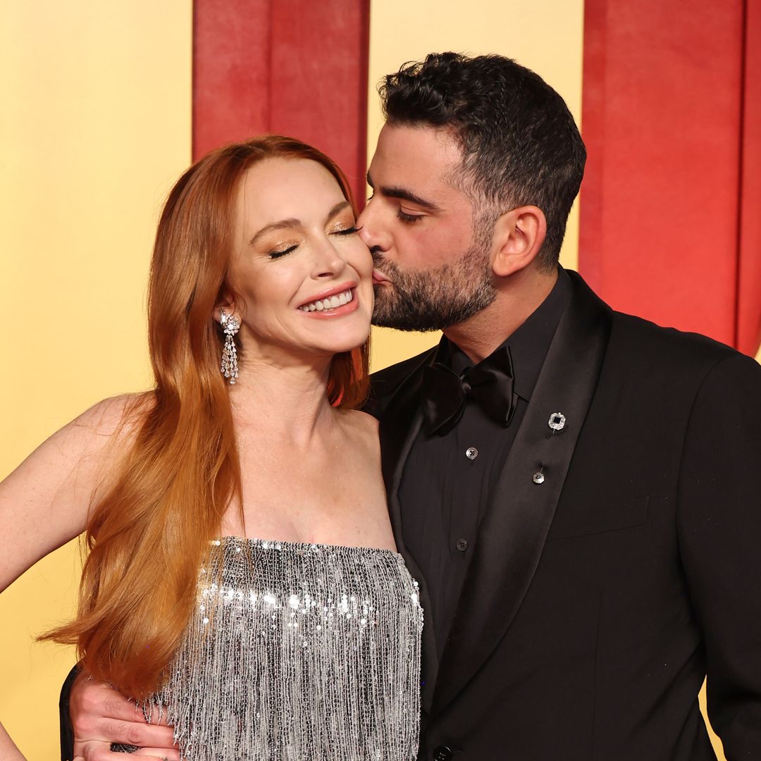 Lindsay Lohan's fans say the same thing as she cozies up to husband Bader Shammas in photos from lavish 38th birthday party