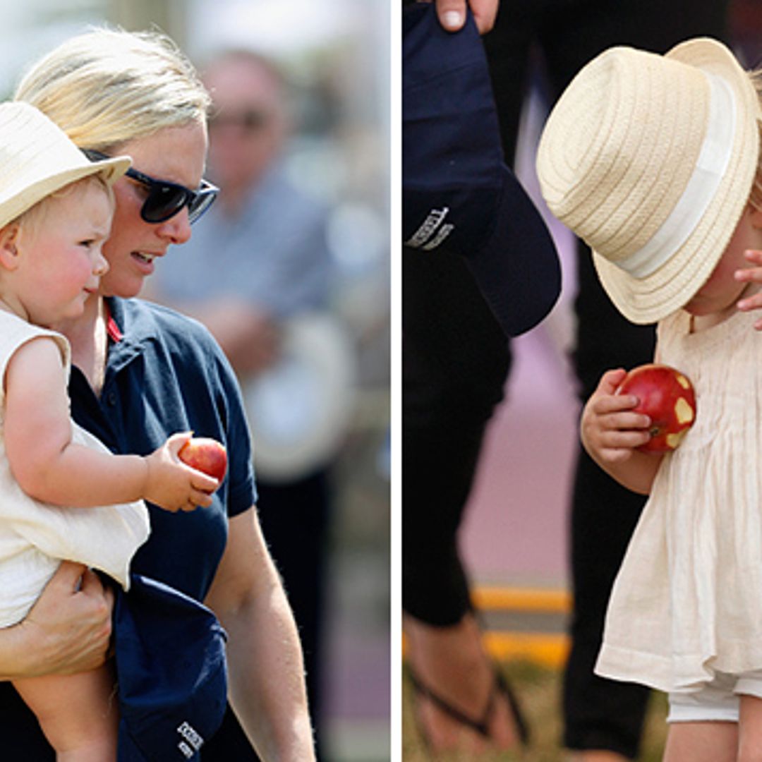 Queen Elizabeth's great-granddaughter Mia Tindall at horseriding event