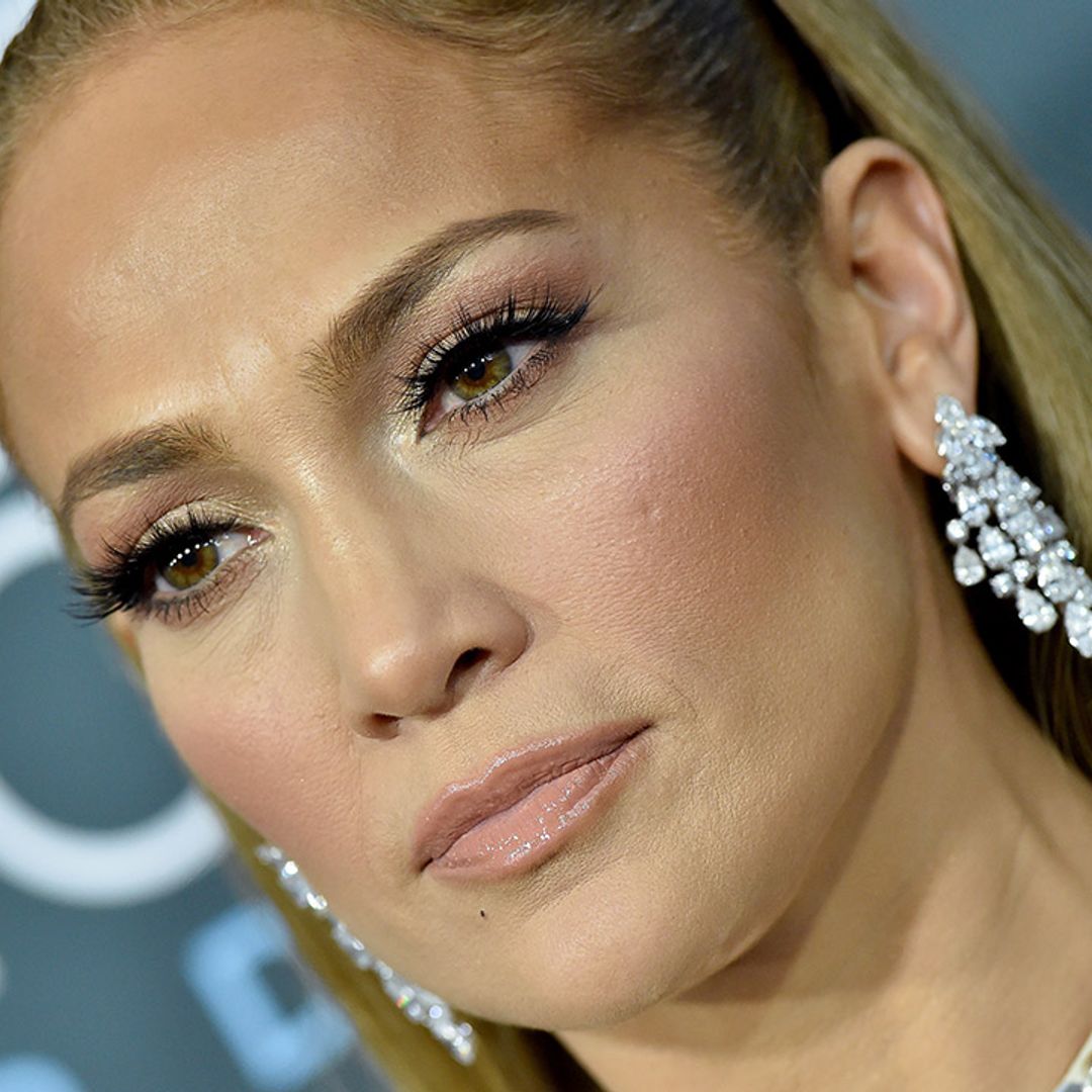 Jennifer Lopez wows in plunging gown for heartfelt tribute