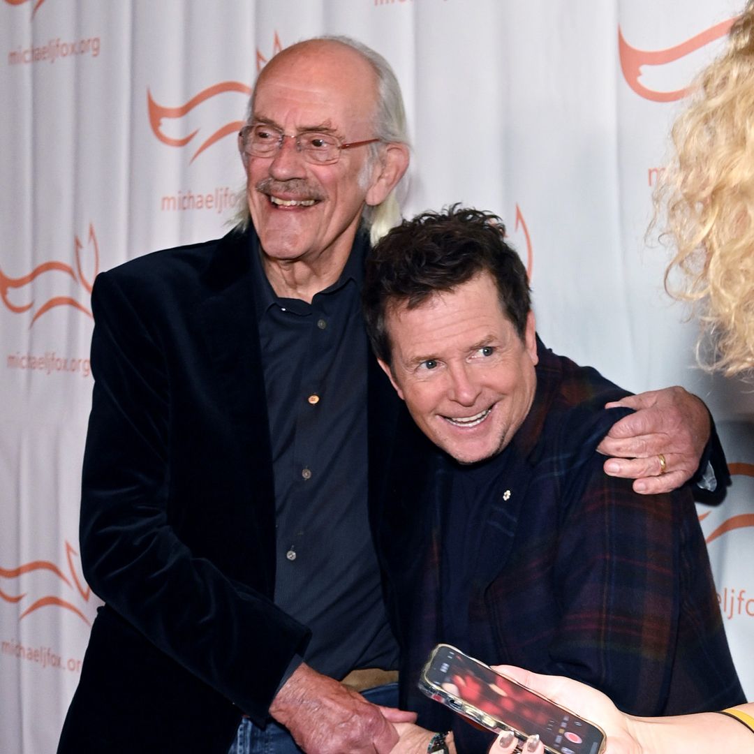 Christopher Lloyd has emotional reaction to Back to the Future co-star Michael J. Fox's acting return