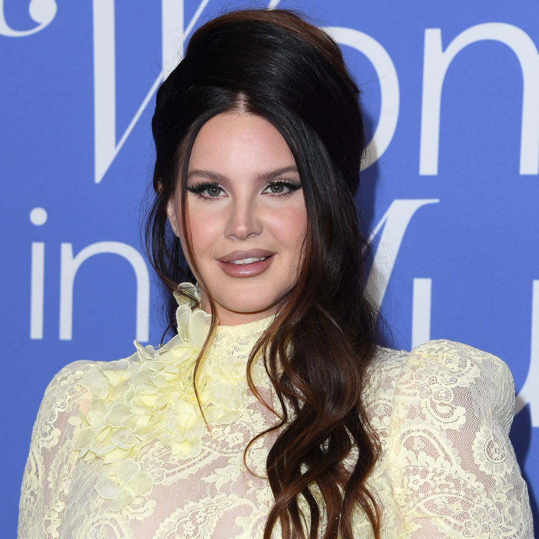 Lana Del Rey shows off $300k 'engagement ring' – and it's blinding