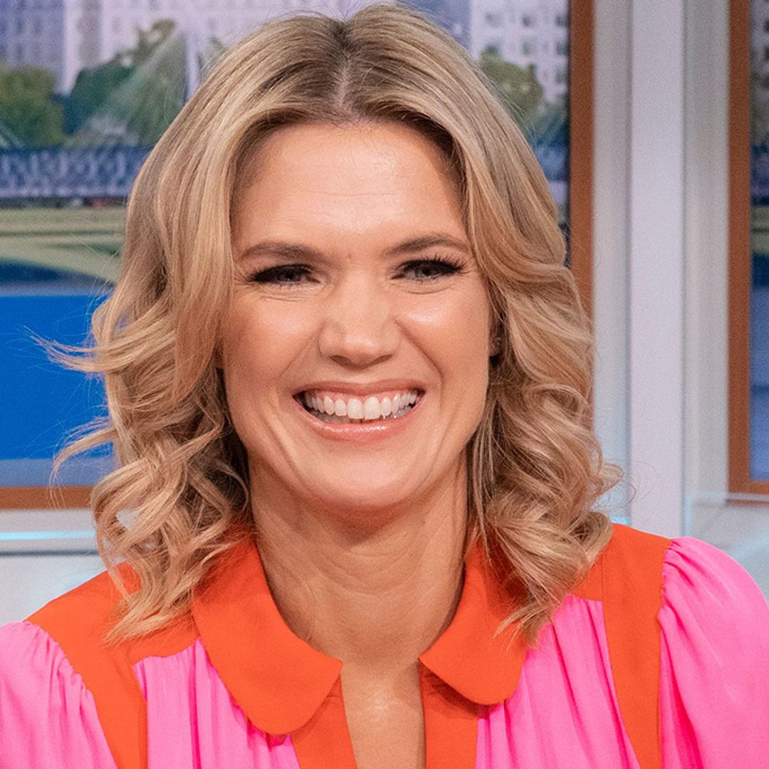 Charlotte Hawkins channels Princess Kate with the most incredible pink midi dress