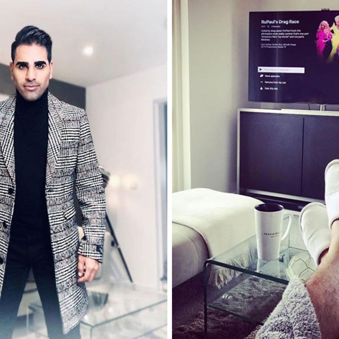 Dr Ranj reveals stunning monochrome living room in Strictly Come Dancing challenge