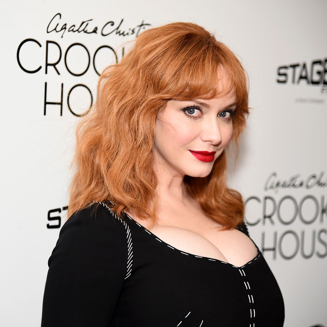 Christina Hendricks displays Barbie physique as she shows off head-turning collection