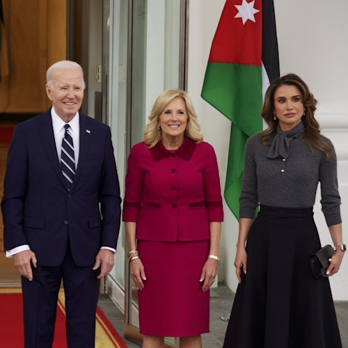Joe Biden calls Queen Rania by a different name after White House meeting - watch