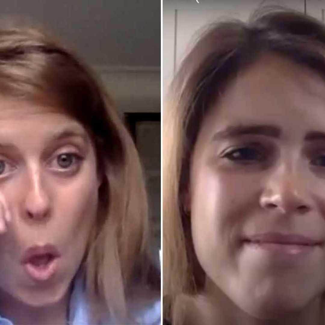 Princess Beatrice and Princess Eugenie visibly moved by fundraising grandmother at virtual awards 