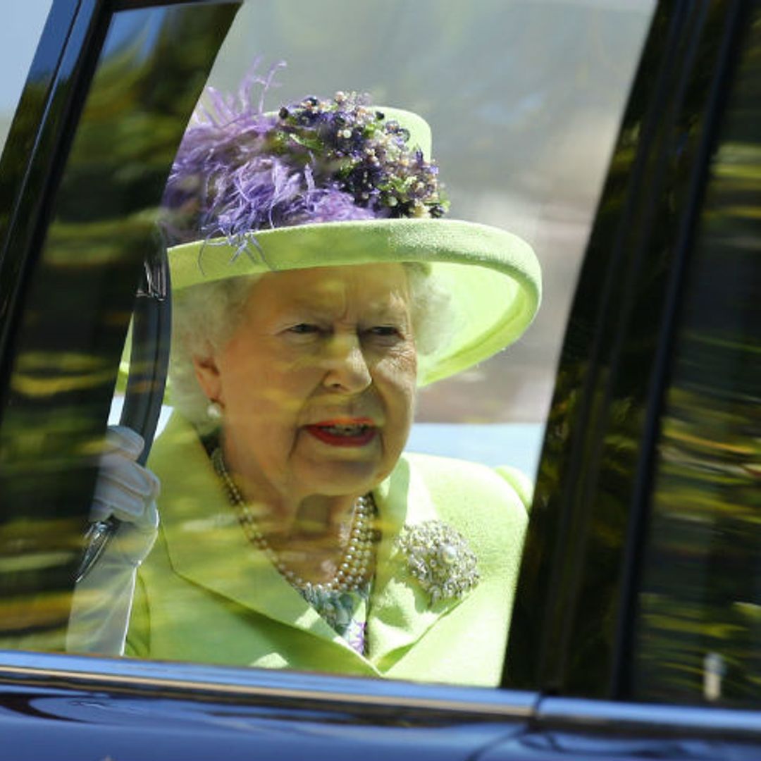 The Queen looked perfect in pastels for the royal wedding - see the pictures