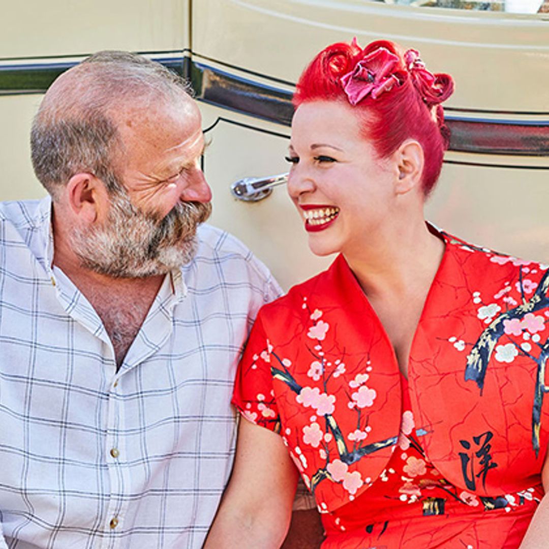 Angel Strawbridge's daughter Dorothy is her mother's double in celebratory family photos