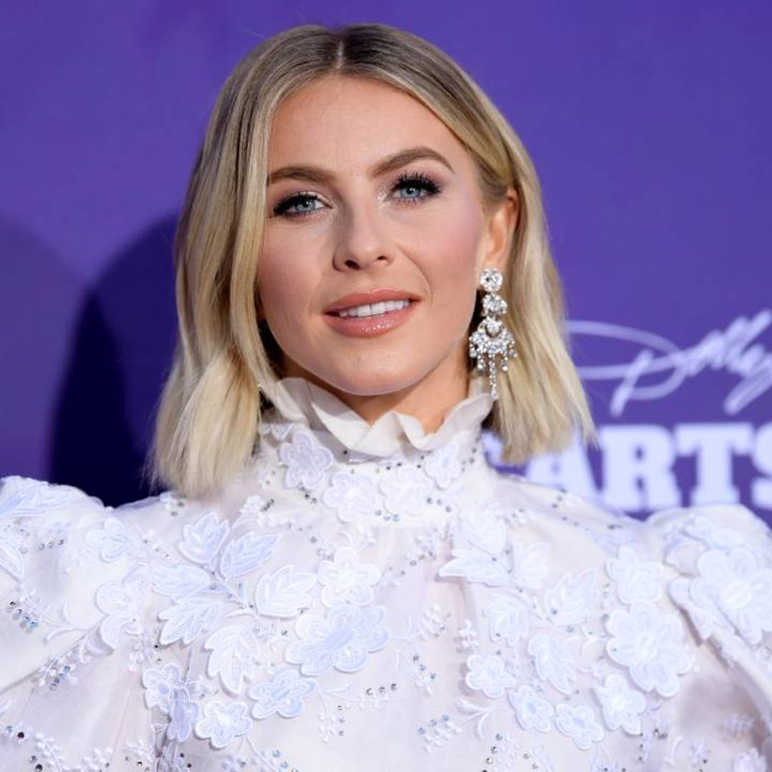 Julianne Hough looks incredible in one-of-a-kind all-white workout outfit