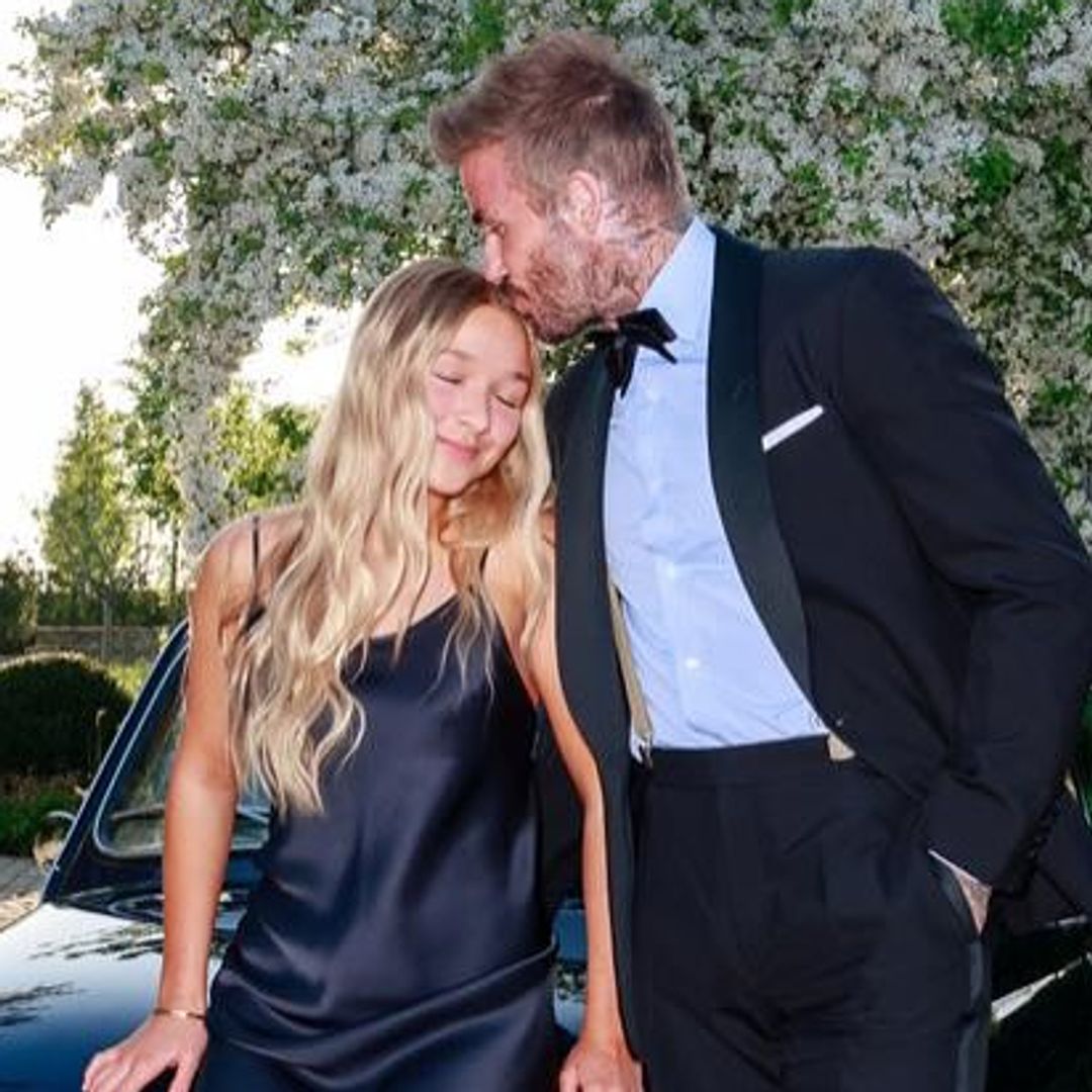 Harper Beckham looks like actual royalty in 'appropriate' party dress