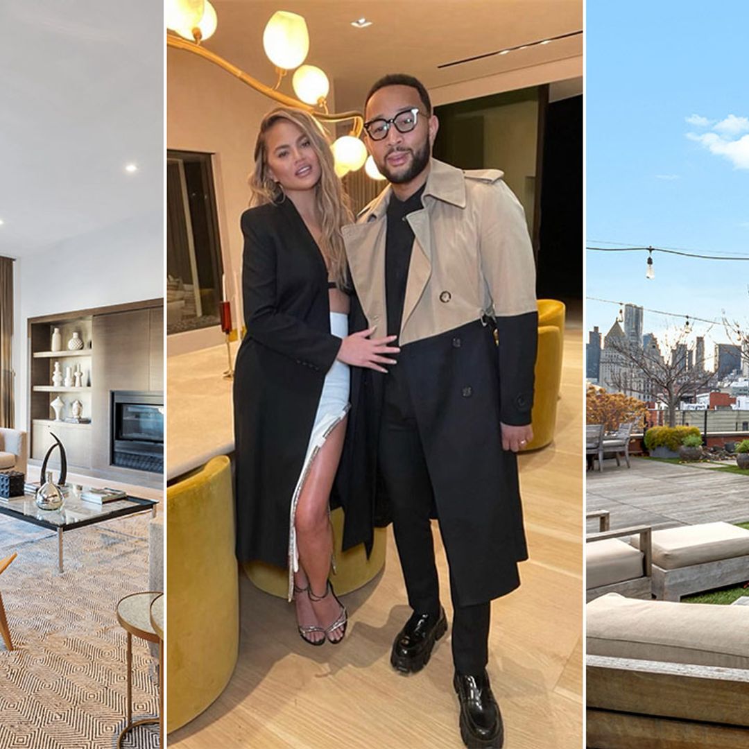 John Legend and Chrissy Teigen list their stunning $18million New York penthouses – see inside